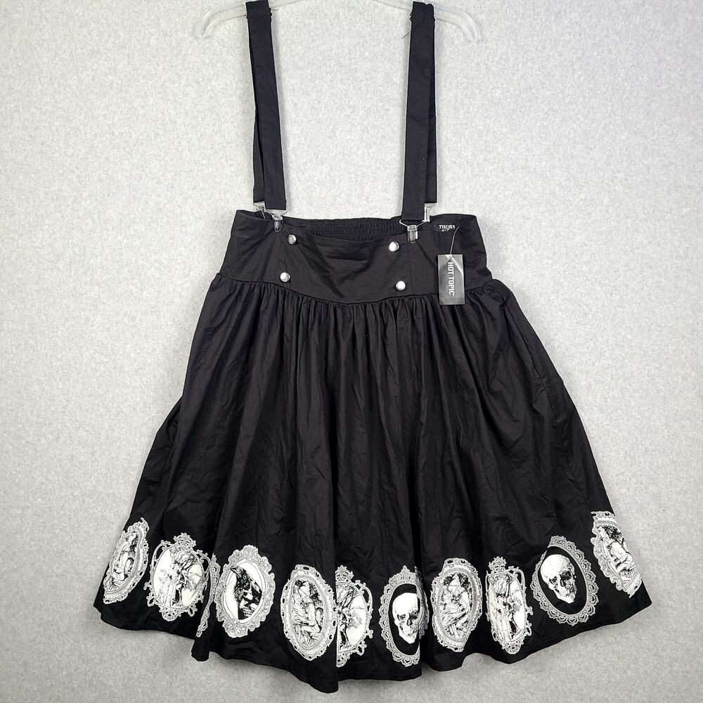 Thorn & Fable NWT Grimm Fairy Tales Suspender Skirt Size L Academia Grunge